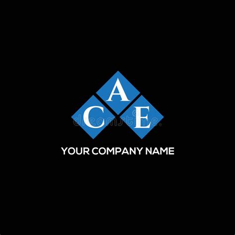 CAE Letter Logo Design on BLACK Background. CAE Creative Initials ...