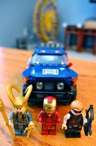 LEGO: The Avengers x Iron Man x Hawkeye x Loki's Cosmic Cube • Rick Chung Vancouver Journal