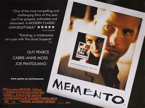 Memento Original 2000 British Quad Movie Poster - Posteritati Movie ...