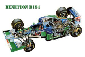 1994 F1 Benetton B194 - The Beast Only Schumacher Was Able to Tame