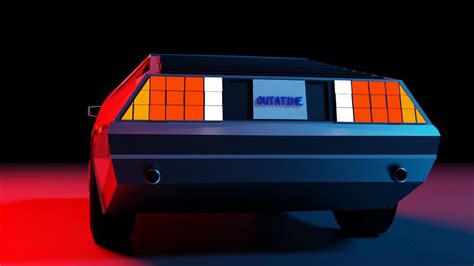 Delorean 3D model | CGTrader