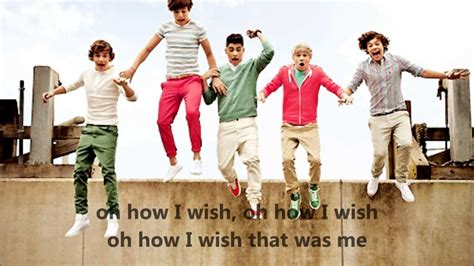 I Wish - One Direction (with lyrics on screen) - YouTube