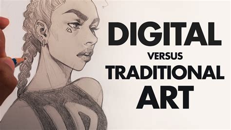 😂 Traditional vs digital art. Forum: Is traditional or digital art harder?. 2019-03-02