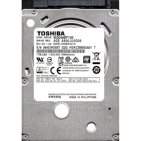 HDD за лаптоп TOSHIBA, 1TB, 2.5", SATA III - eMAG.bg