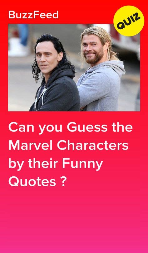 Can you Guess the Marvel Characters by their Funny Quotes