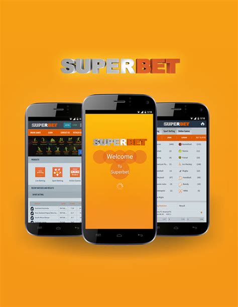 description superbet mobile application is an interactive application available for