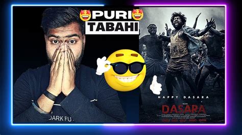 Pura Bawal Hai||Dasara Movie Trailer||M Cube Review⚡⚡|| New Pushpa😱😱 - YouTube