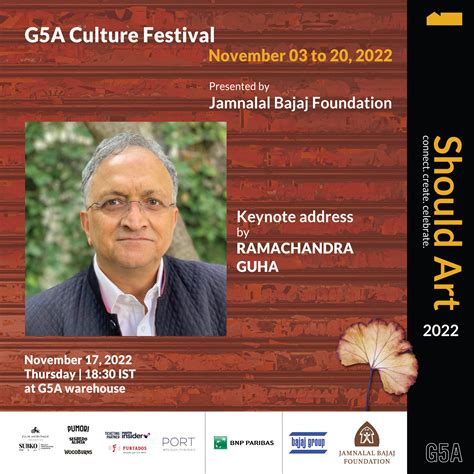 Keynote | Ramachandra Guha - G5A