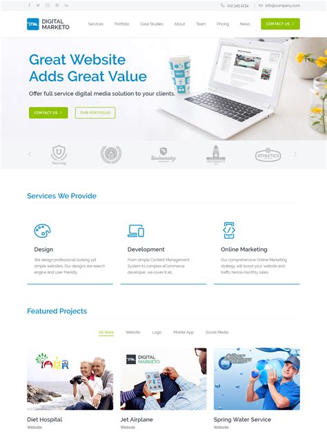 Best Technology Website Templates for Engaging Online Appearance