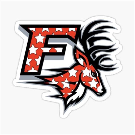 "Fairfield University Logo with White Stars " Sticker for Sale by arm14 | Redbubble