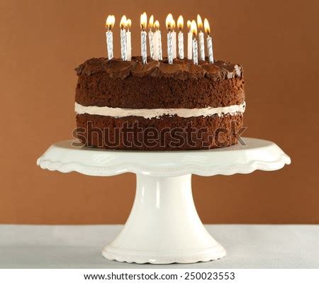 Chocolate Cake Candles That Stock Photos, Images, & Pictures | Shutterstock