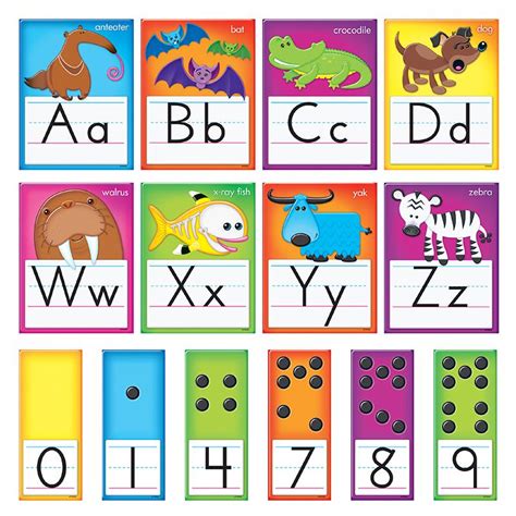 Knowledge Tree | Trend Enterprises Inc. Awesome Animals Alphabet Cards ...