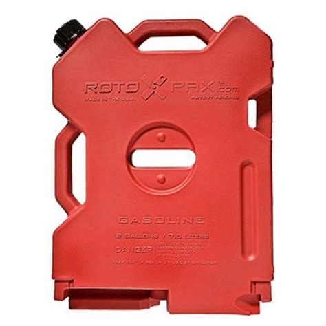 RotopaX Gasoline Pack, Red – 2 Gallon – RCI Off Road