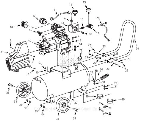 Central Pneumatic Compressor Parts List