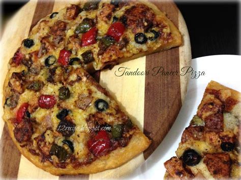 Tandoori Paneer Pizza - Recipe Book