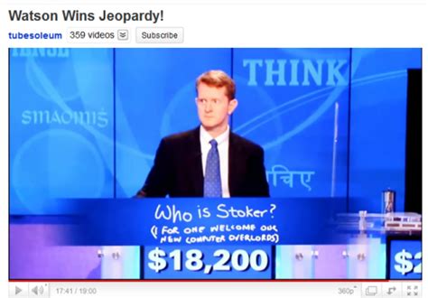 Watson Wins Jeopardy