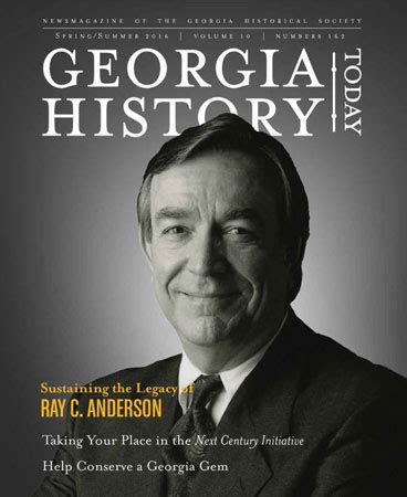 Georgia Historical Society Magazine Highlights Ray C....