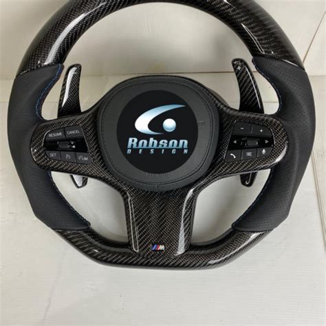 BMW 5 Series G30 M Sport Carbon Fiber Steering wheel – Robson Design ...