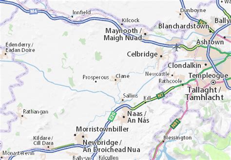 MICHELIN Clane map - ViaMichelin