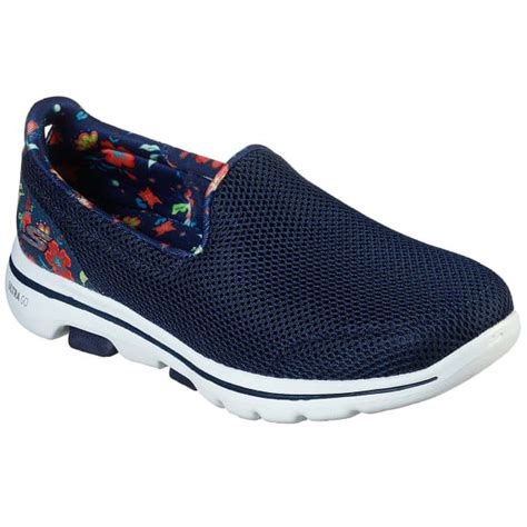 SKECHERS Women's GOwalk 5 - Flowery Slip-On Shoe - Bob’s Stores