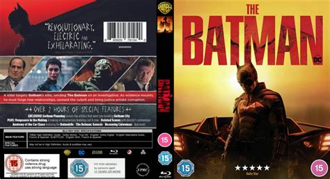 The Batman (2022) R2 UK Blu Ray Cover and Labels - DVDcover.Com