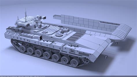 vehicle 3D model T-15 Armata | CGTrader