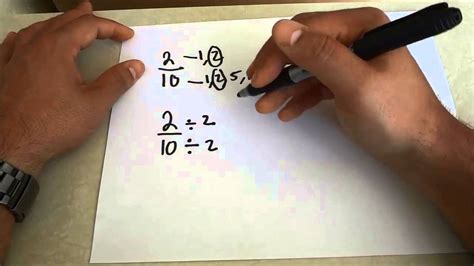 How To Reduce Fractions To Lowest Terms-Step By Step Math Lesson - YouTube