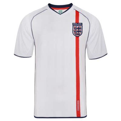 England 2002 World Cup Shirt - Bargain Football Shirts