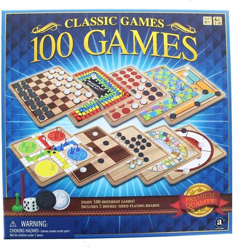 Classic 100 Games Perfect Family Games!, Board Games - Amazon Canada