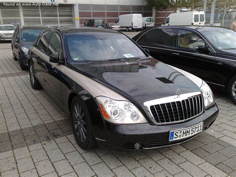 2006 Maybach 62 S 6.0 V12 (621 bg) | Teknik özellikler, yakıt tüketimi , Boyutlar