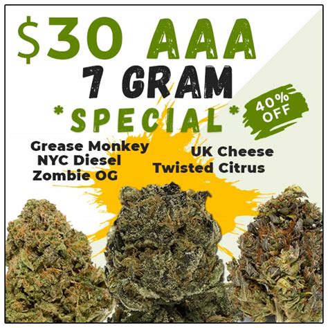 AAA 7 Gram Special | Weed-Deals