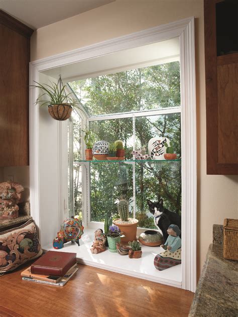 Garden window display Case | Kitchen garden window, Garden windows, Window plants