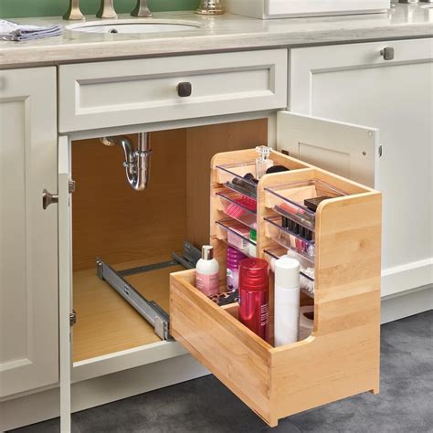 This pull out organizer is designed for 24” and 30” vanity sink base ...