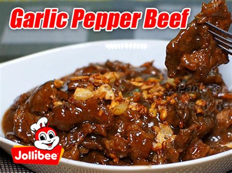 Garlic Pepper Beef Recipe Jollibee Style | Panlasang Pinoy Meaty Recipes