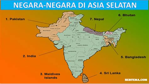 Negara-Negara di Asia Selatan, Lengkap dengan Ibu kota dan Luasnya