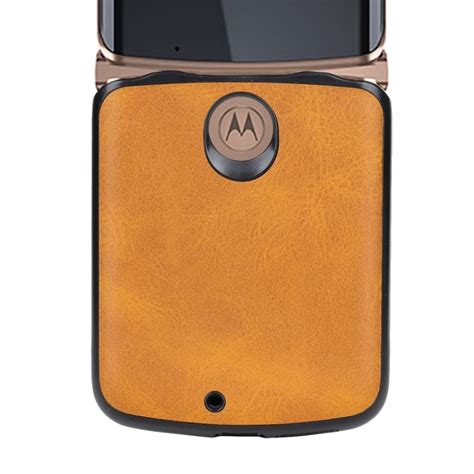 Motorola Moto Razr 5G View Window Кожен Калъф и Стилус