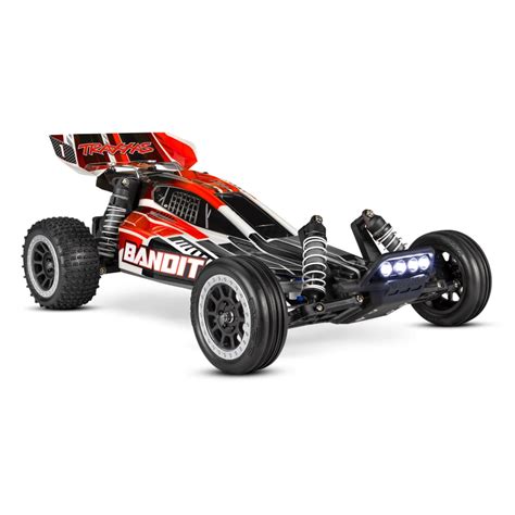 Traxxas Bandit Brushed Buggy with Lights Red/Black - Havoc Speed