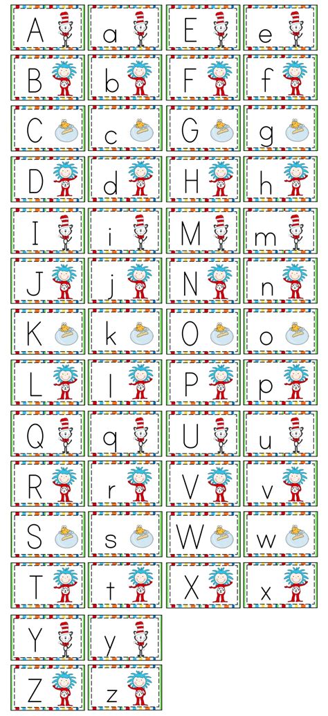 9 Best Images of Dr. Seuss Alphabet Printables - Dr. Seuss ABC Alphabet ...