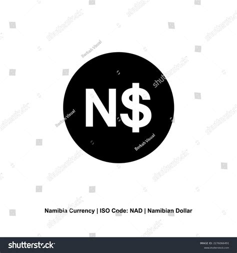 Namibia Currency Symbol Namibian Dollar Icon Stock Vector (Royalty Free) 2276066491 | Shutterstock