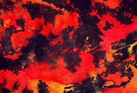 Wallpaper : colorful, painting, space, red, grunge, texture, autumn, leaf, flower, modern art ...