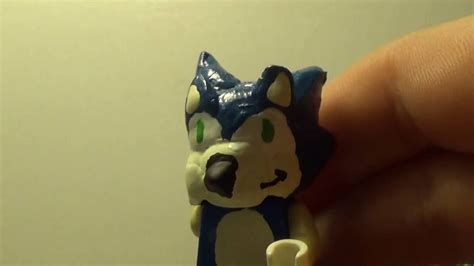 Custom LEGO Sonic The Hedgehog Minifigure - YouTube