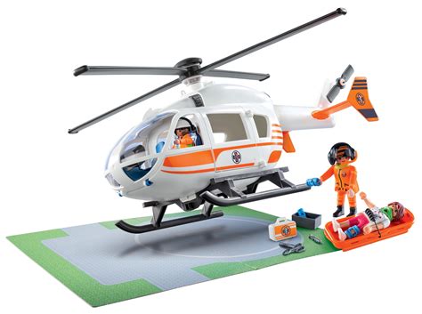 PLAYMOBIL Rescue Helicopter - Walmart.com - Walmart.com