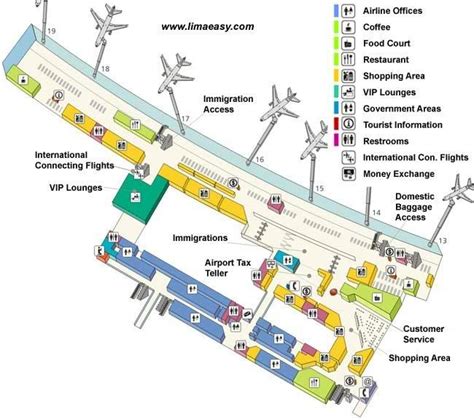 mapa aeropuerto mexico df - Buscar con Google | Tourist information, Tourist, Airline