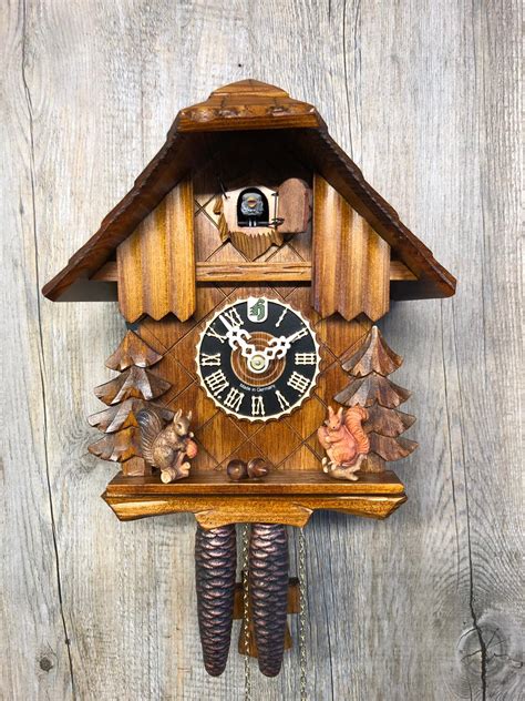 Original handmade Black Forest Cuckoo Clock / Made in Germany 2-416 - The world of Cuckoo Clocks ...