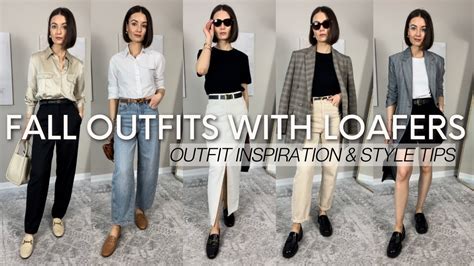 CHIC FALL OUTFITS STYLED WITH LOAFERS | OUTFIT INSPIRATION & STYLE TIPS ...