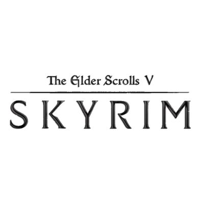 Elder Scrolls Skyrim Logo transparent PNG - StickPNG