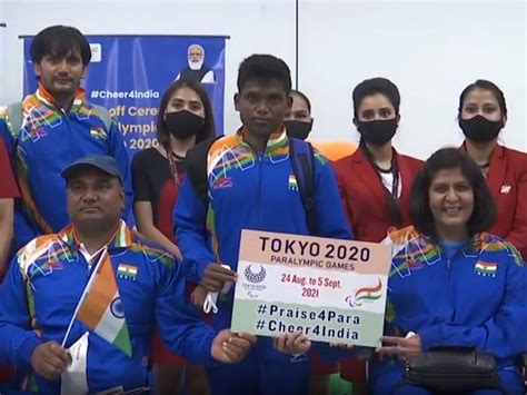 First Batch of Indian Paralympic Team Leaves for Tokyo | Sports Video / Photo Gallery