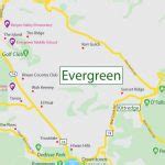 Map of Evergreen Colorado | The Evergreen Colorado Experience