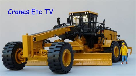 Norscot Caterpillar 24M Motor Grader by Cranes Etc TV - YouTube
