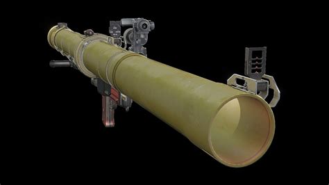 3D model RPG 29 Rocket Launcher 3d model VR / AR / low-poly | CGTrader